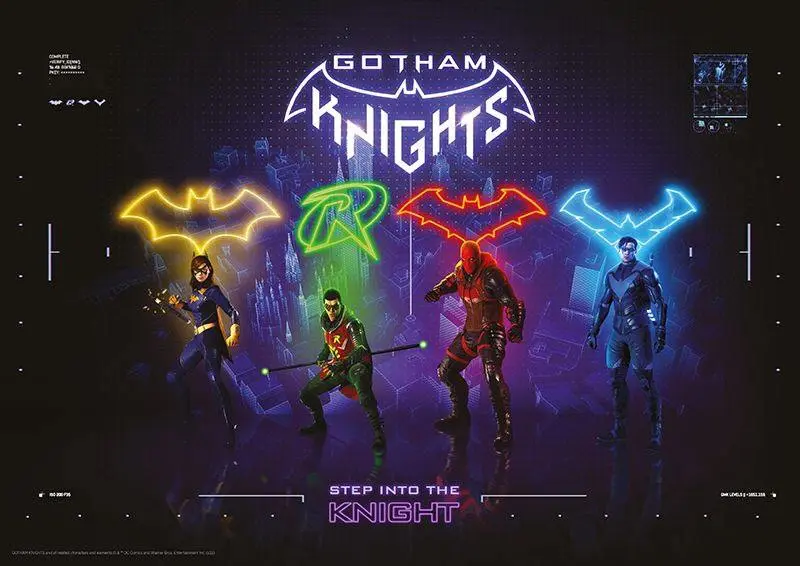 DC Comics Print Artistic Gotham Knights Editie Limitata 42 x 30 cm poza produsului