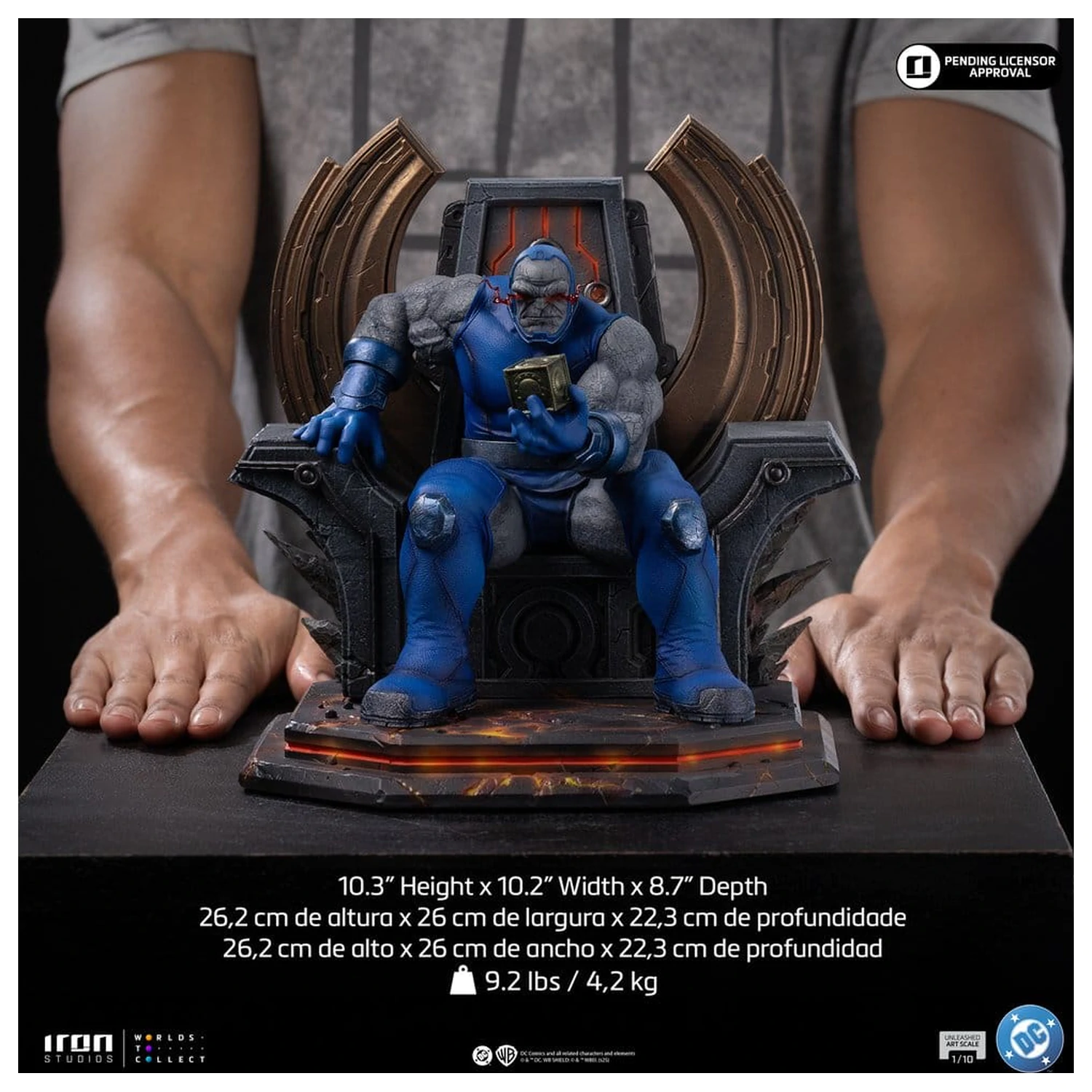 DC Comics Art Scale Statuie 1/10 Darkseid Unleashed 26 cm poza produsului