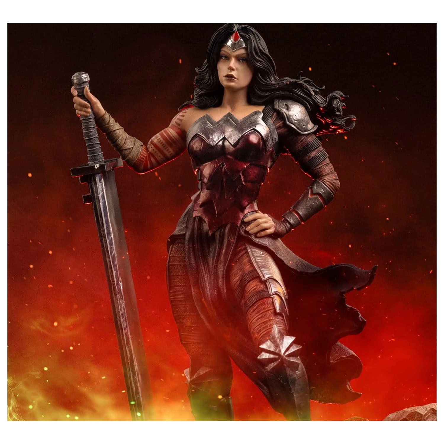DC Comics Art Scale Statuie 1/10 Wonder Woman Absolute 25 cm poza produsului