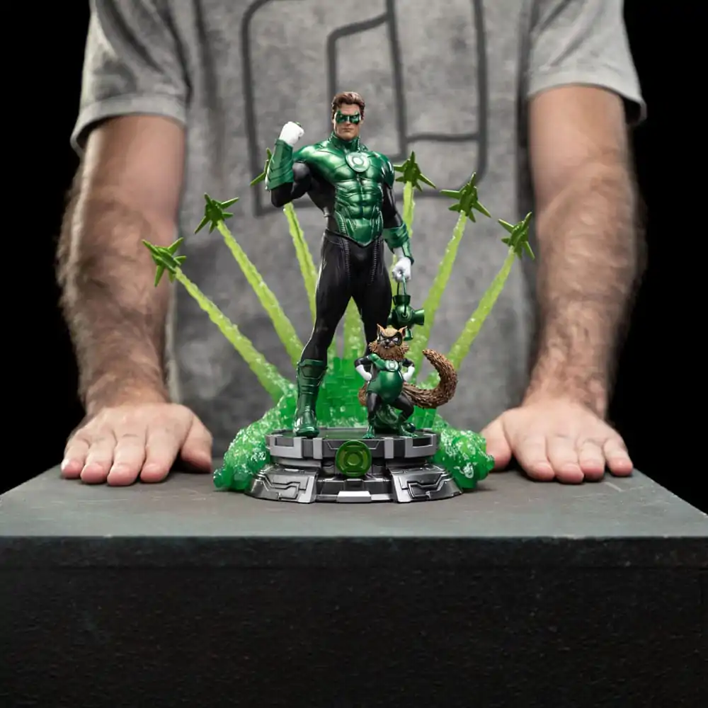 DC Comics Statuie de Lux Art Scale 1/10 Green Lantern Unleashed 24 cm poza produsului