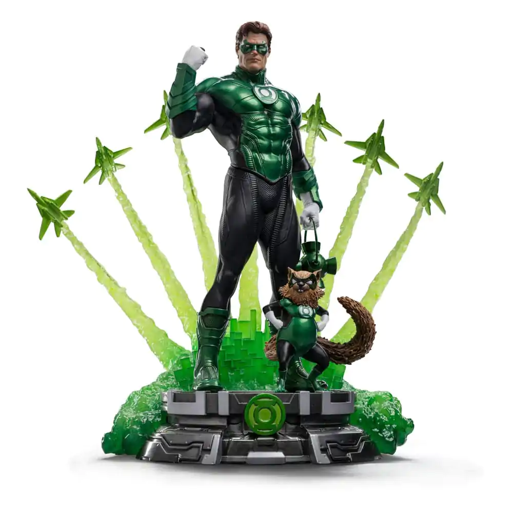 DC Comics Statuie de Lux Art Scale 1/10 Green Lantern Unleashed 24 cm poza produsului