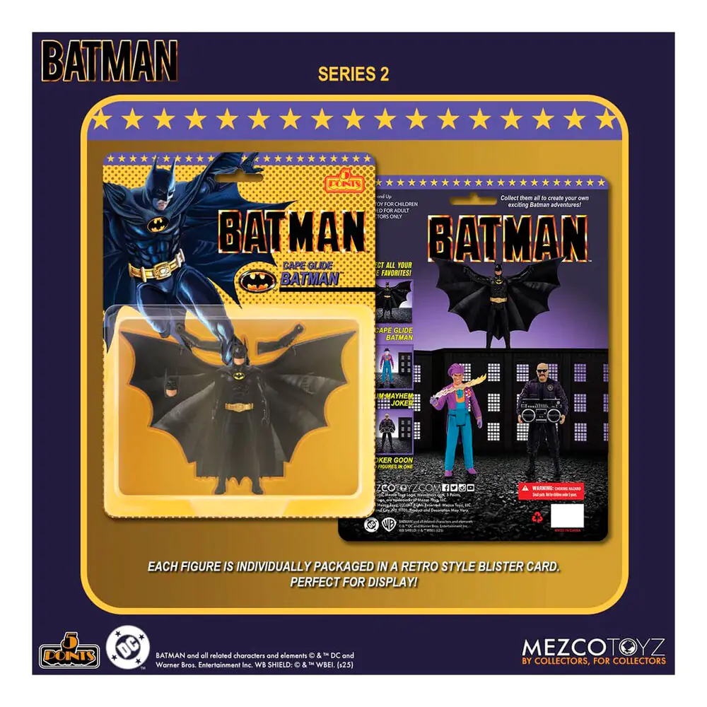 DC Comics Batman 1989 Series 2 figurina Batman de 9,5 cm poza produsului
