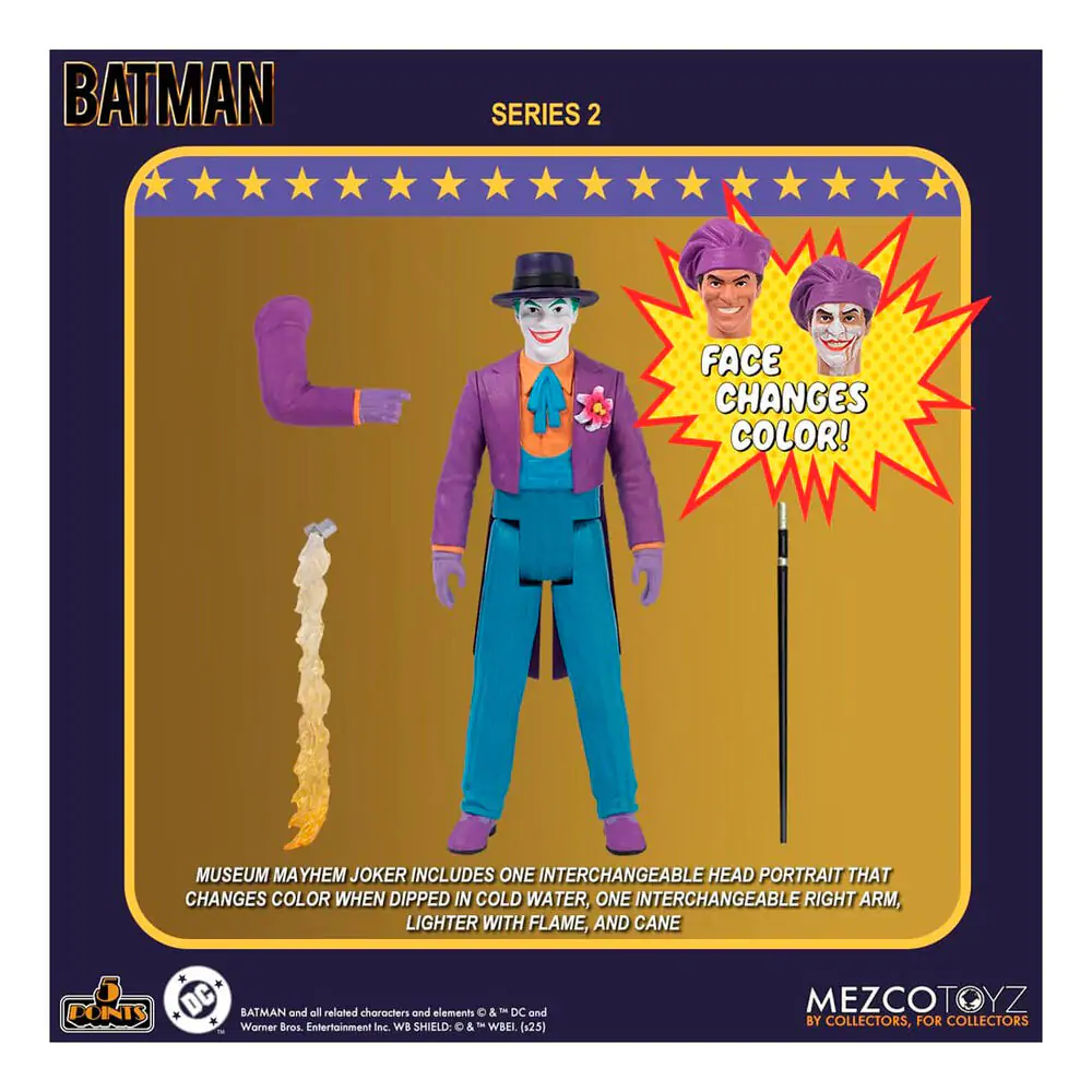 DC Comics Batman 1989 Series 2 The Joker Museum Mayhem figurina 9,5 cm poza produsului