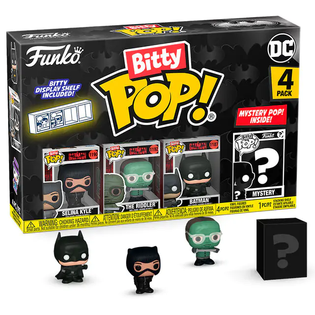 DC Comics Batman 85th Anniversary Bitty Funko POP! Figurina Vinil Set 4 Piese Selina Kyle poza produsului