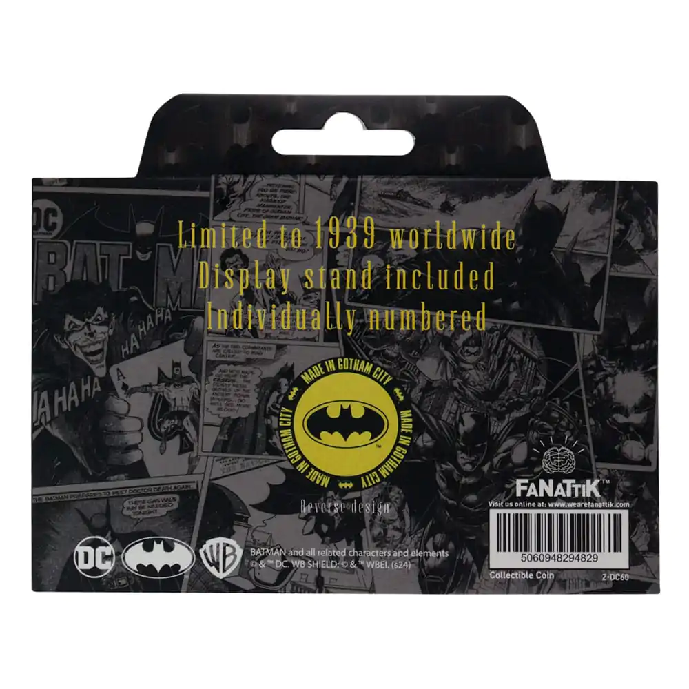 DC Comics Monedă Colecționabilă Batman Aniversarea 85 Limited Edition poza produsului