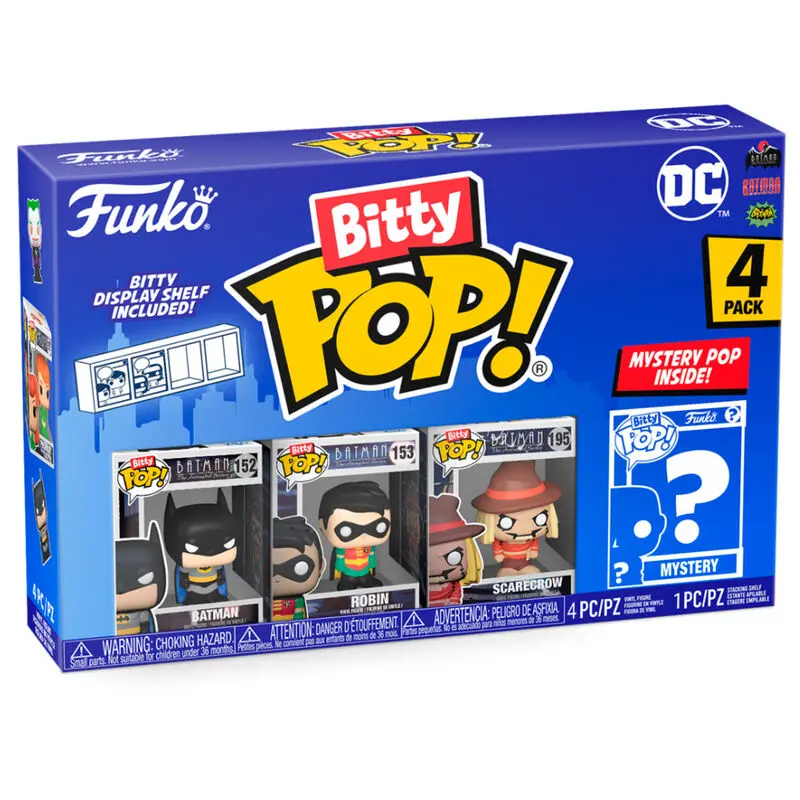 DC Bitty POP! Figurina Vinyl set 4 buc. Batman 2,5 cm poza produsului