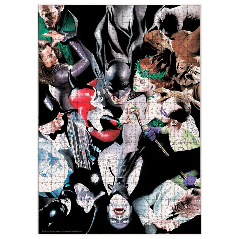 DC Comics Jigsaw Puzzle Batman Enemies Puzzle poza produsului