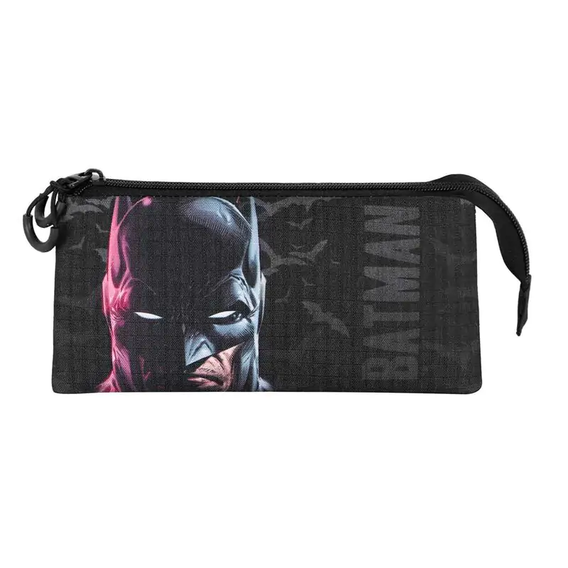 DC Comics Batman Face etui triplu pentru creioane poza produsului