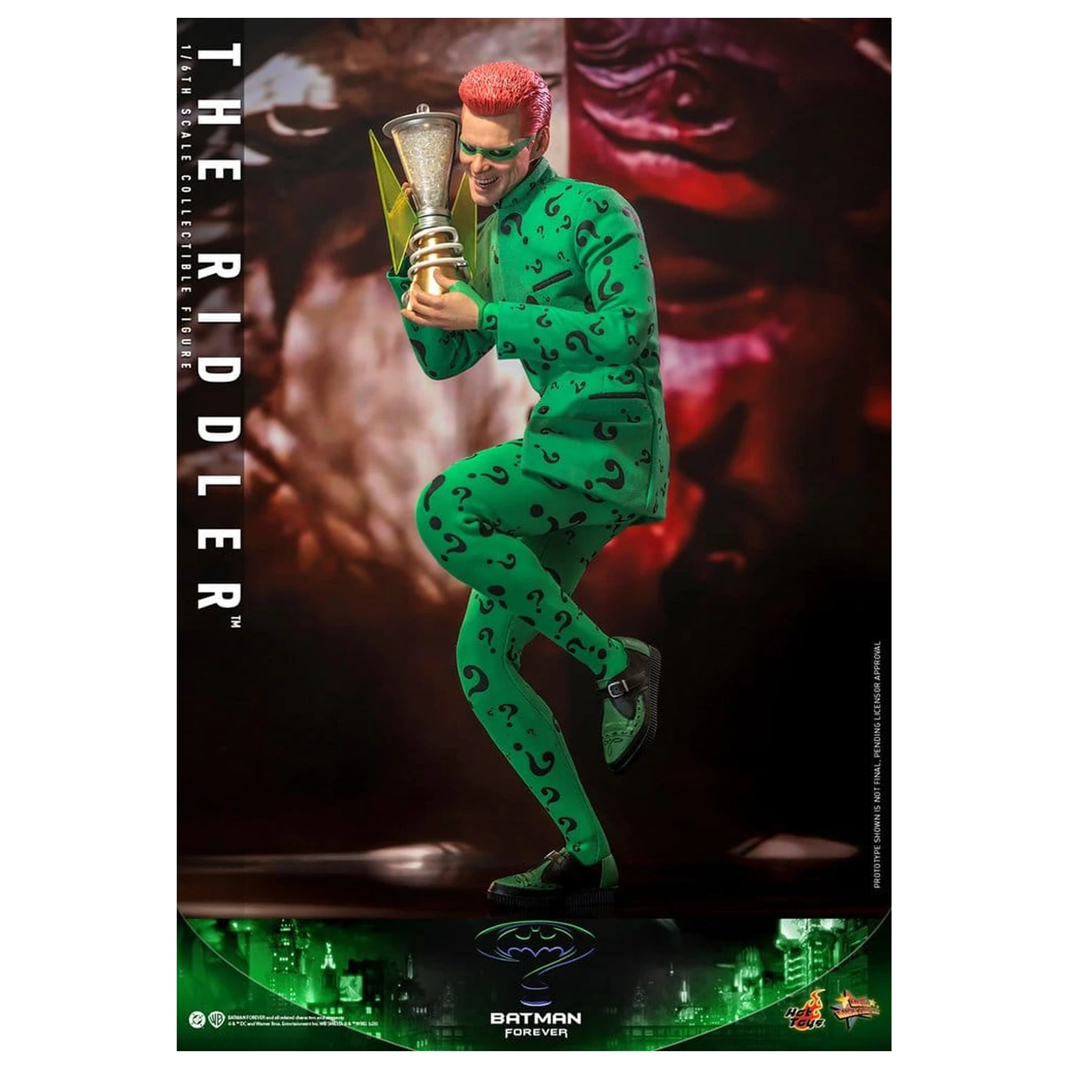 Figurina de actiune DC Comics Batman Forever Movie Masterpiece 1/6 Riddler 31 cm poza produsului