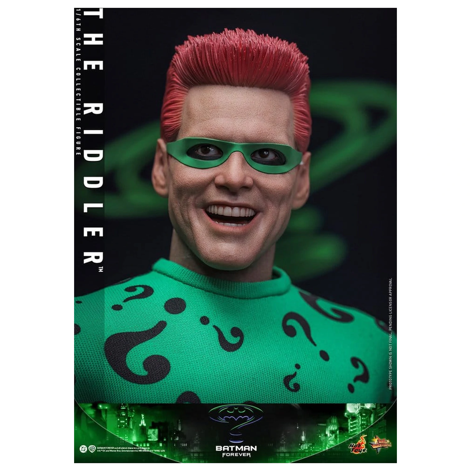 Figurina de actiune DC Comics Batman Forever Movie Masterpiece 1/6 Riddler 31 cm poza produsului