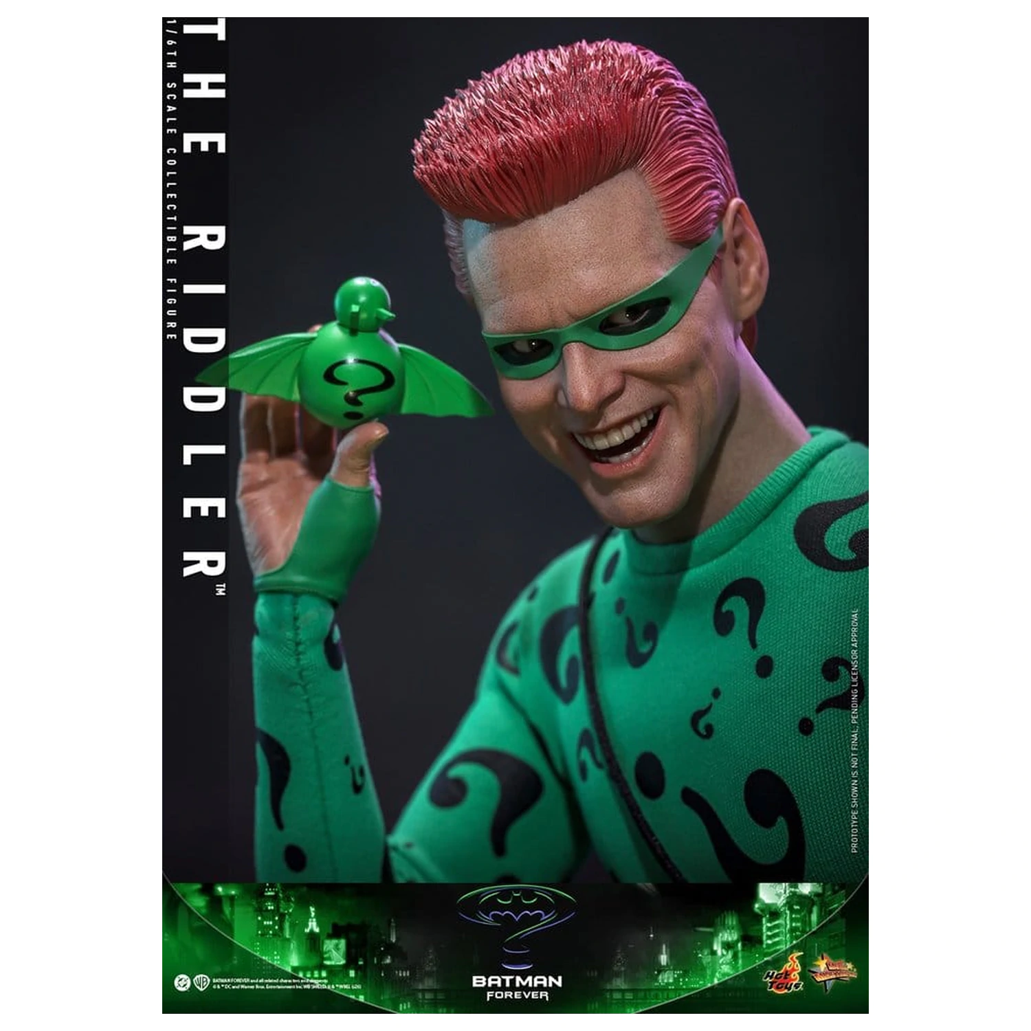 Figurina de actiune DC Comics Batman Forever Movie Masterpiece 1/6 Riddler 31 cm poza produsului