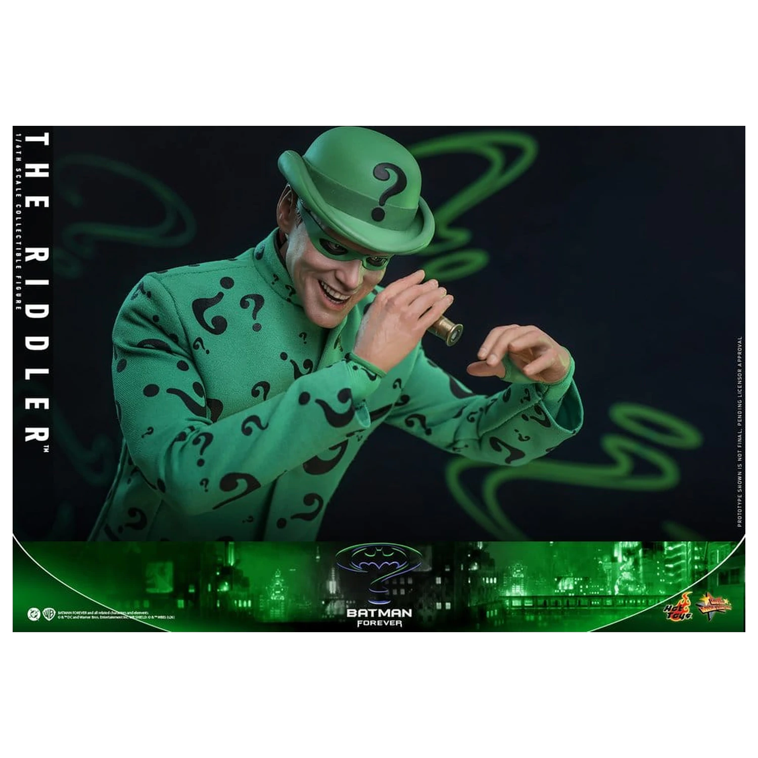 Figurina de actiune DC Comics Batman Forever Movie Masterpiece 1/6 Riddler 31 cm poza produsului