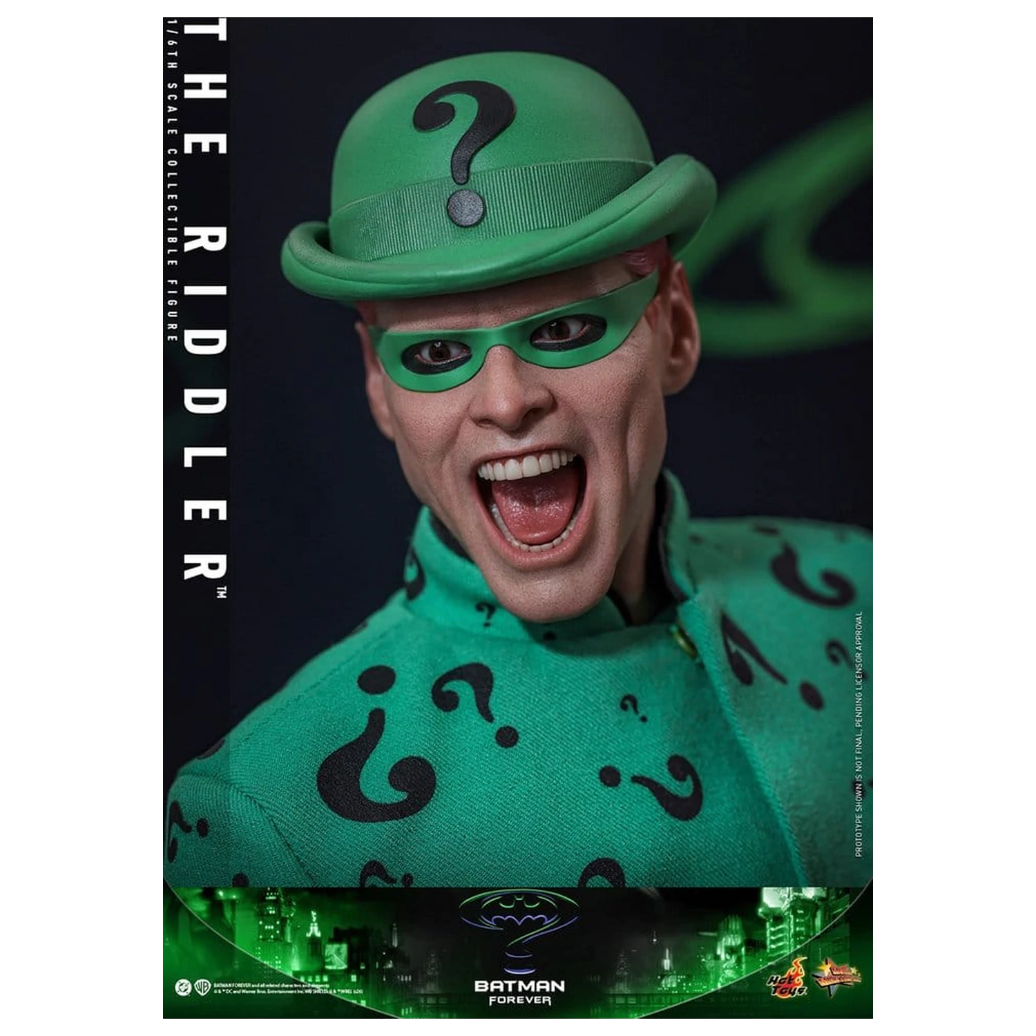 Figurina de actiune DC Comics Batman Forever Movie Masterpiece 1/6 Riddler 31 cm poza produsului
