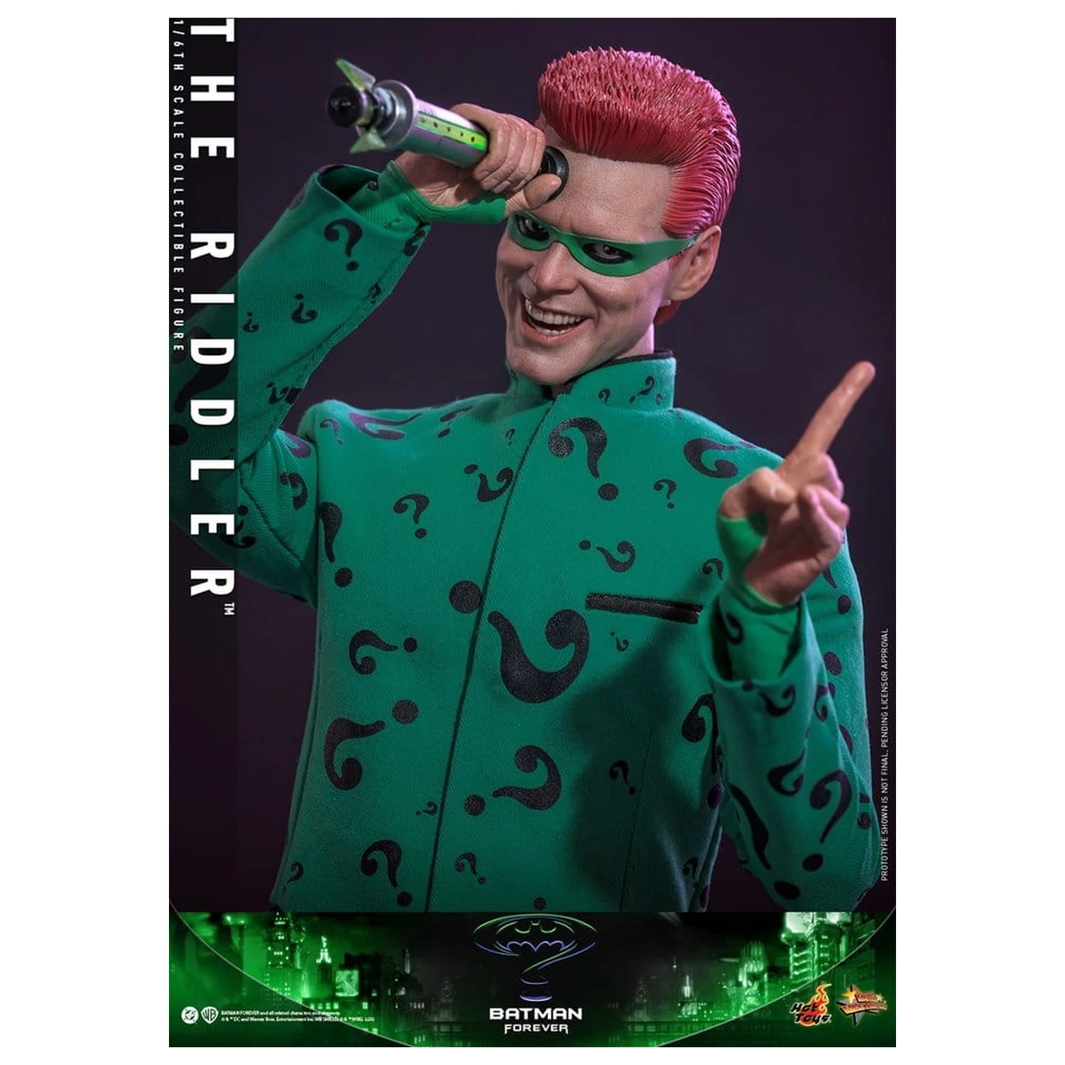 Figurina de actiune DC Comics Batman Forever Movie Masterpiece 1/6 Riddler 31 cm poza produsului
