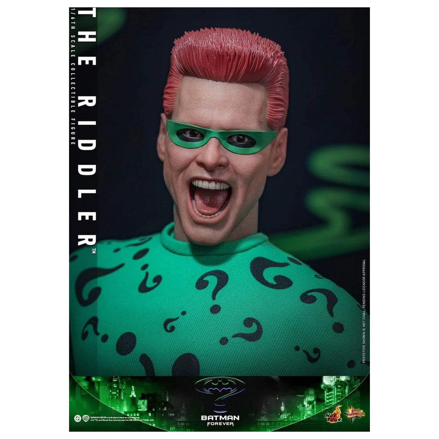 Figurina de actiune DC Comics Batman Forever Movie Masterpiece 1/6 Riddler 31 cm poza produsului