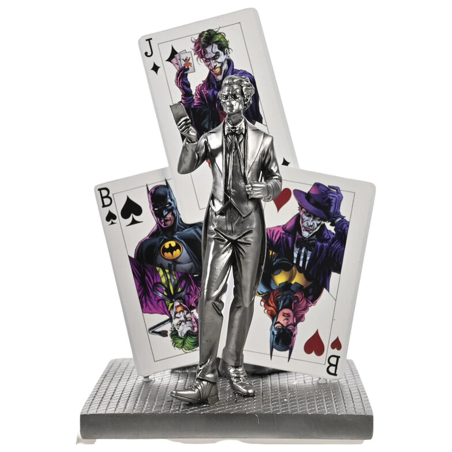 DC Comics Batman & Joker Stack Of Cards figurina poza produsului