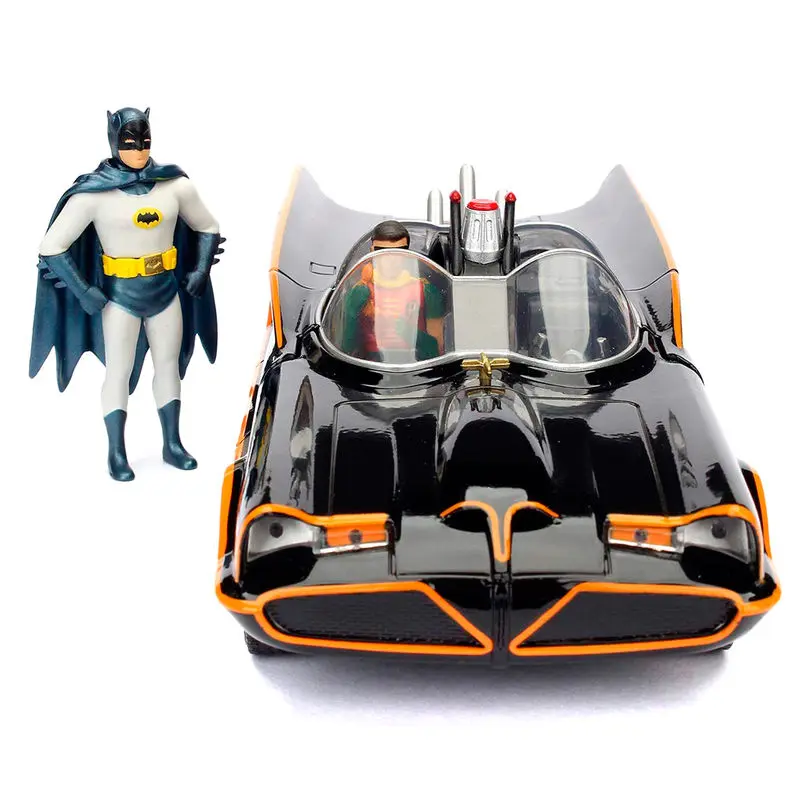DC Comics Model Diecast 1/24 Batman 1966 Batmobil Clasic poza produsului