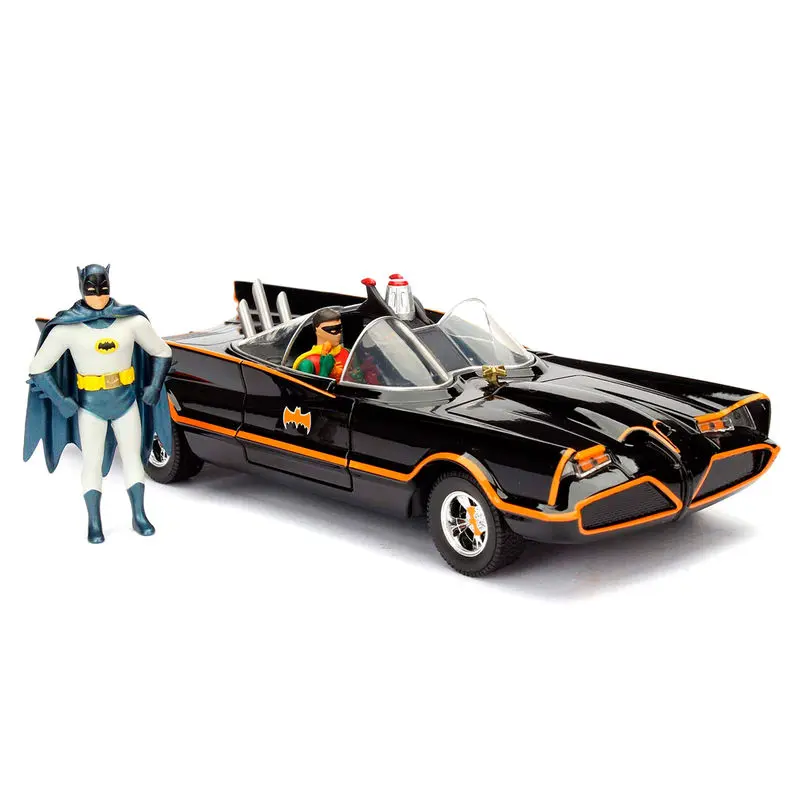 DC Comics Model Diecast 1/24 Batman 1966 Batmobil Clasic poza produsului