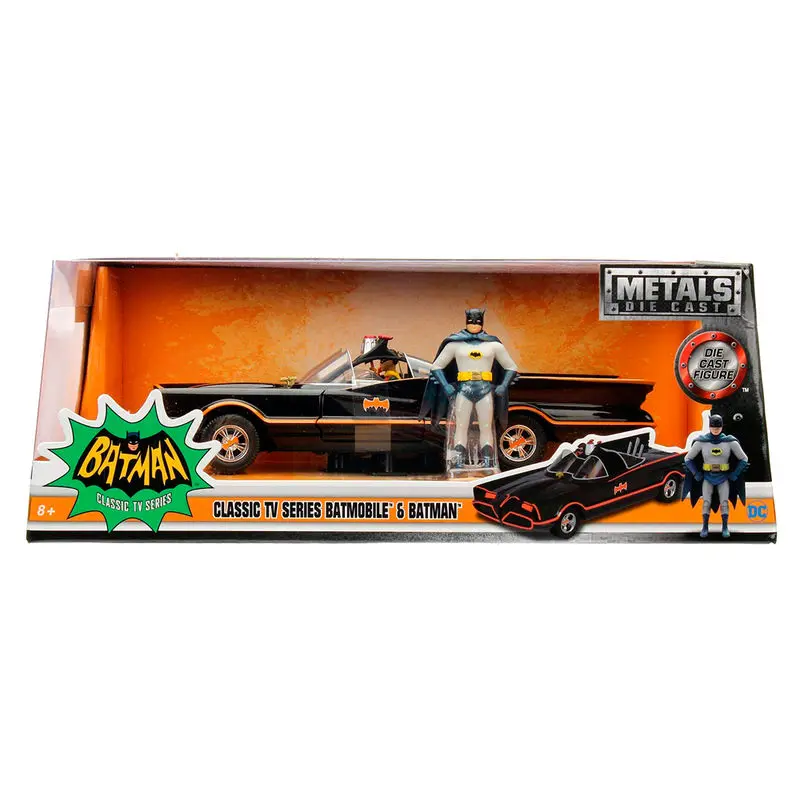 DC Comics Model Diecast 1/24 Batman 1966 Batmobil Clasic poza produsului