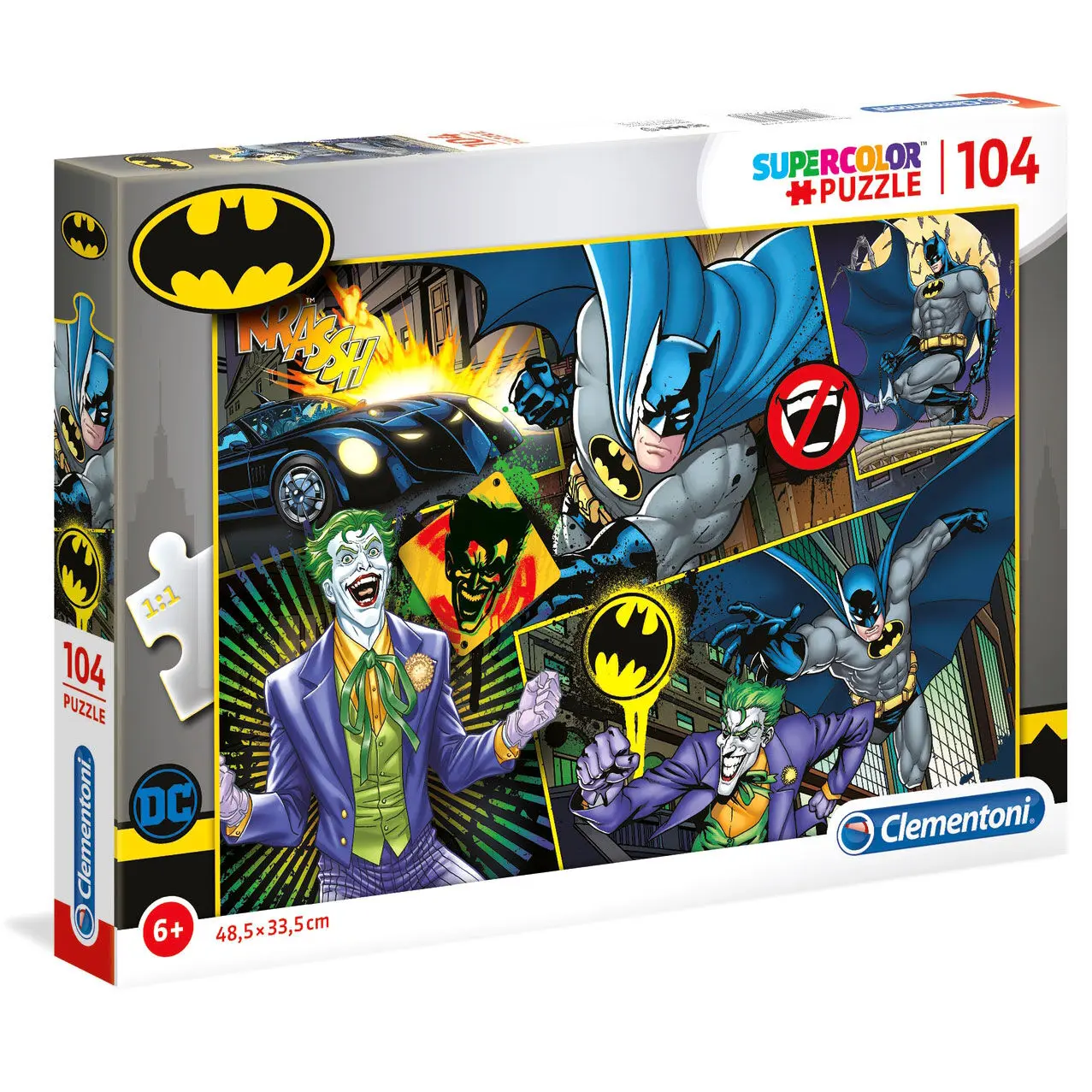 DC Comics Supercolor Puzzle cu piese Batman (104 piese) poza produsului