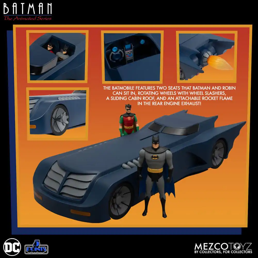 DC Comics Vehicul Batman: The Animated - Batmobilul poza produsului