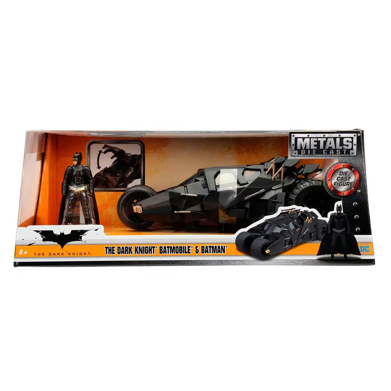 DC Comics Model Diecast 1/24 Batman The Dark Knight Batmobile poza produsului