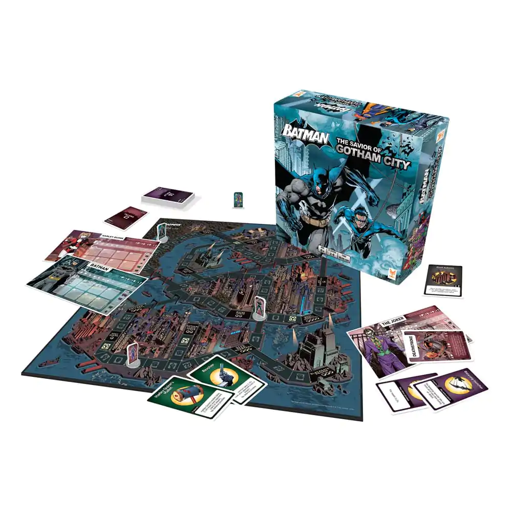 DC Comics Joc de societate Batman Salvatorul orașului Gotham *Versiune în engleză* poza produsului