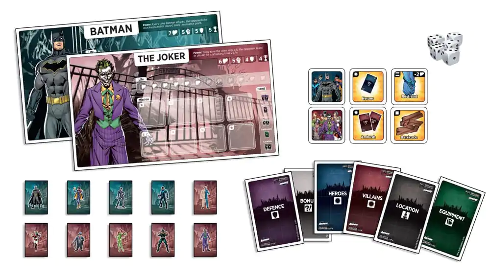 DC Comics Joc de societate Batman Salvatorul orașului Gotham *Versiune în engleză* poza produsului