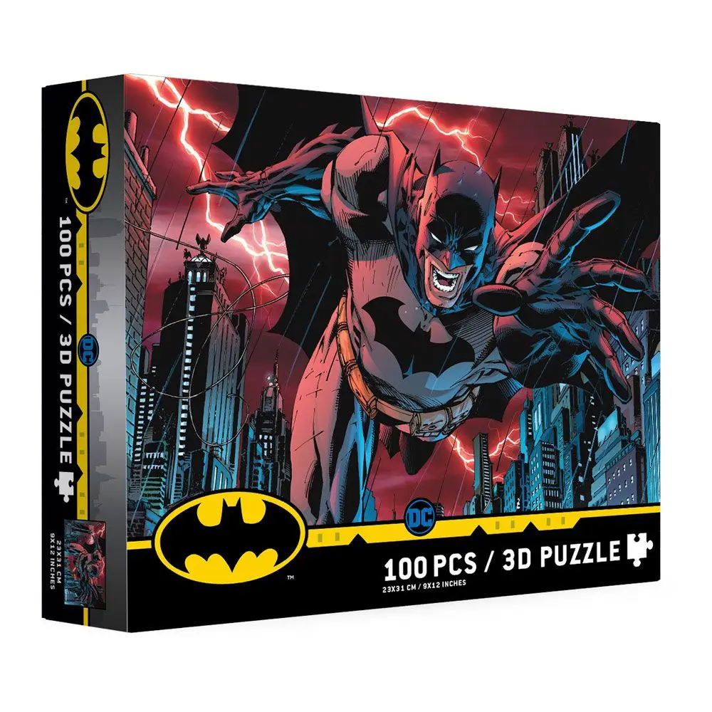 Puzzle DC Comics cu efect 3D Batman Urban Legend (100 de piese) poza produsului