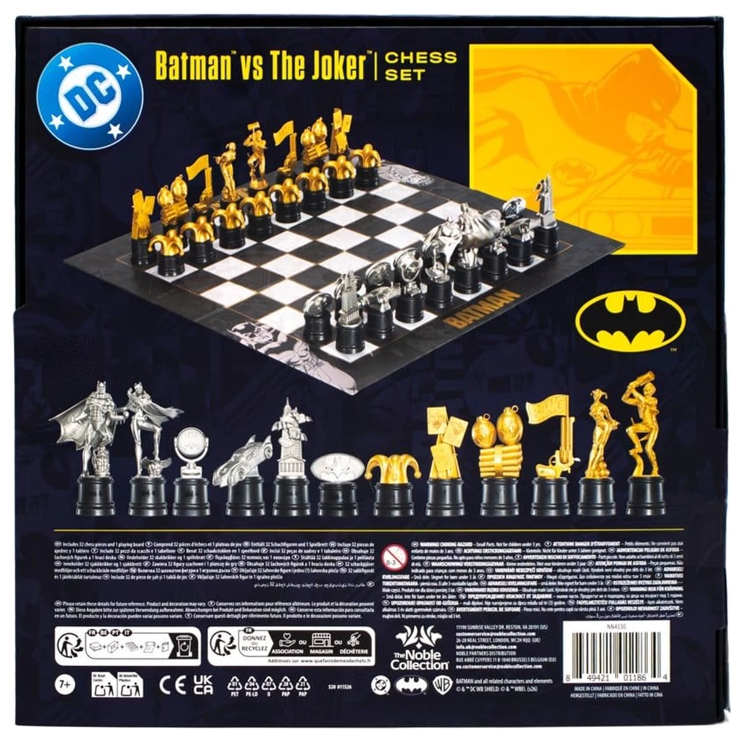 DC Comics Set de șah Batman vs. The Joker poza produsului