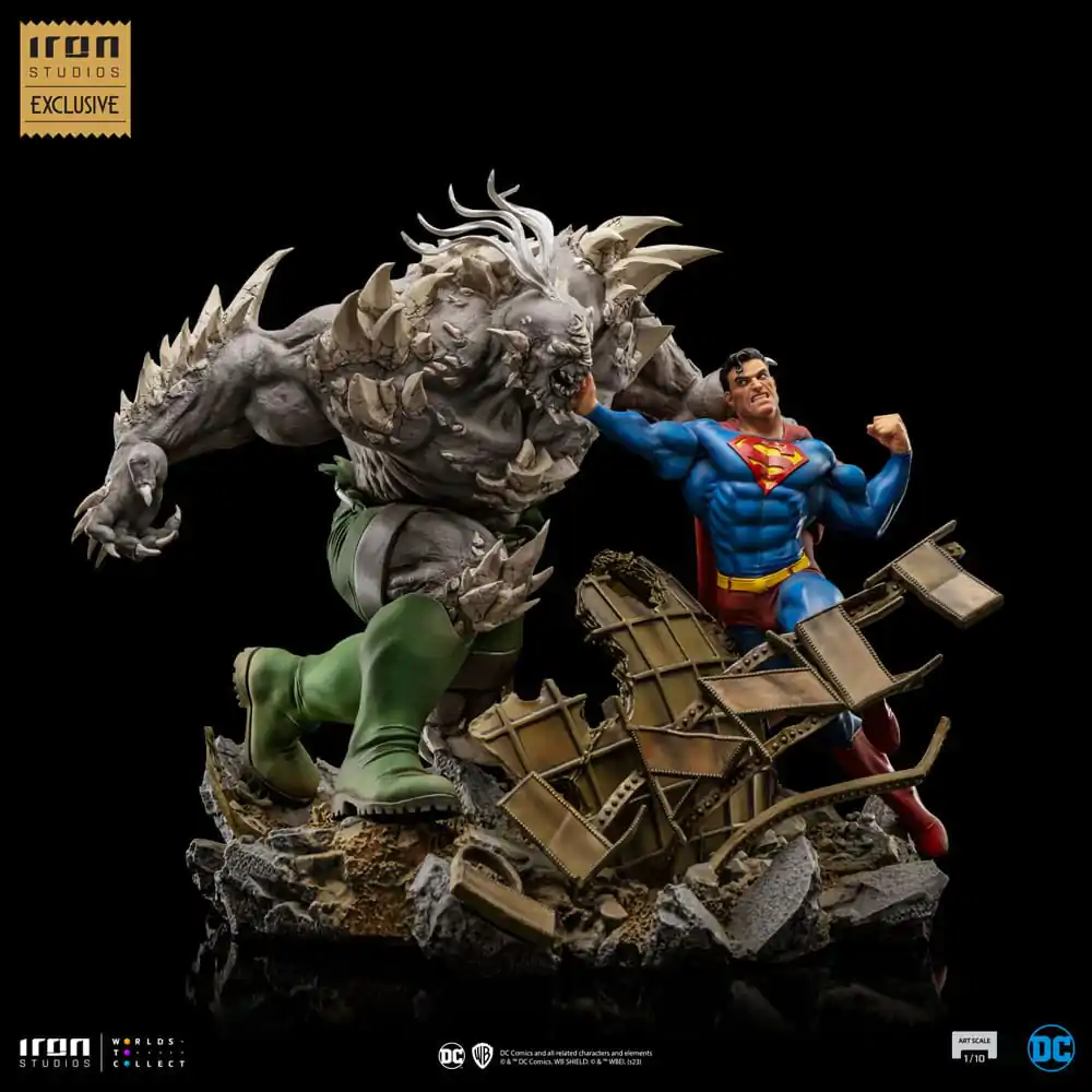 Statuie Scară de Artă BDS 1/10 Superman vs Doomsday heo EU Exclusive 30 cm poza produsului