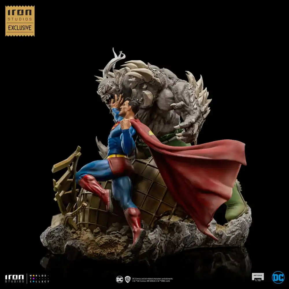 Statuie Scară de Artă BDS 1/10 Superman vs Doomsday heo EU Exclusive 30 cm poza produsului