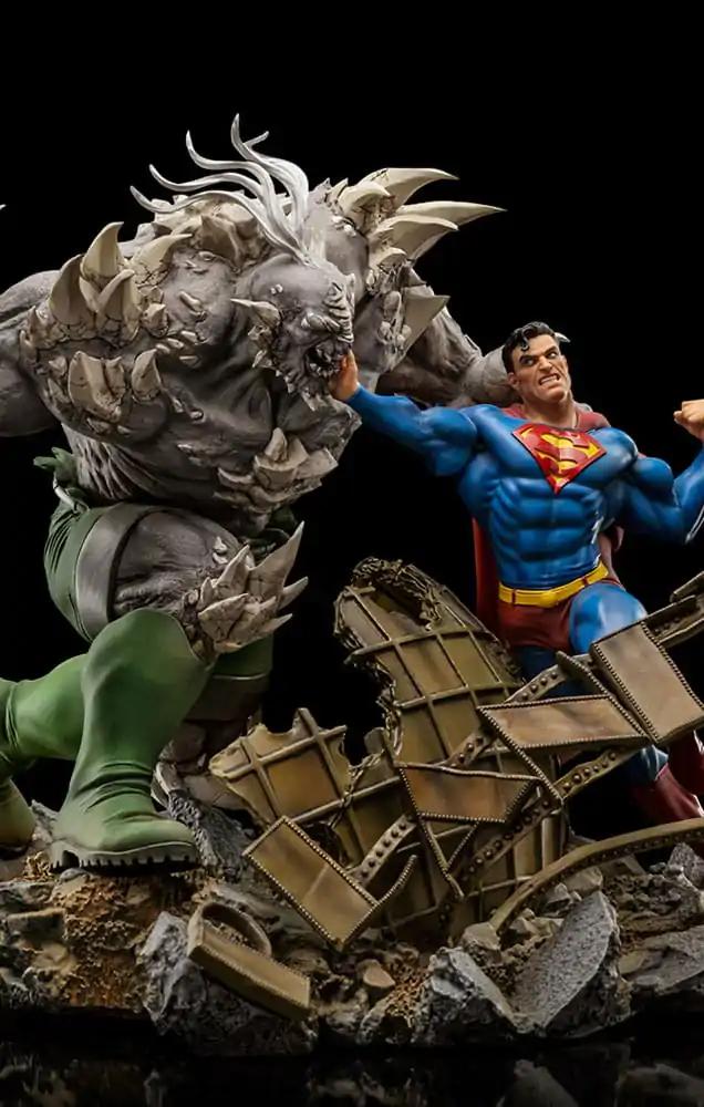 Statuie Scară de Artă BDS 1/10 Superman vs Doomsday heo EU Exclusive 30 cm poza produsului