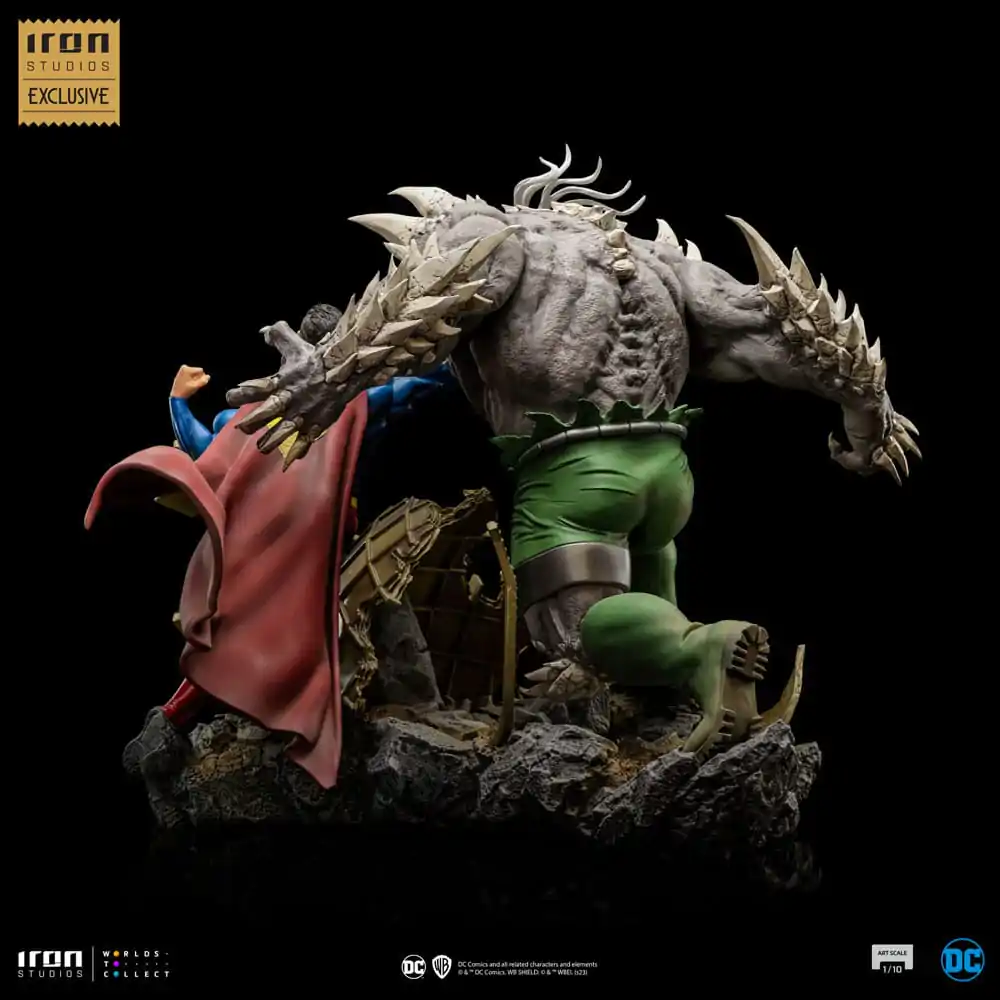 Statuie Scară de Artă BDS 1/10 Superman vs Doomsday heo EU Exclusive 30 cm poza produsului