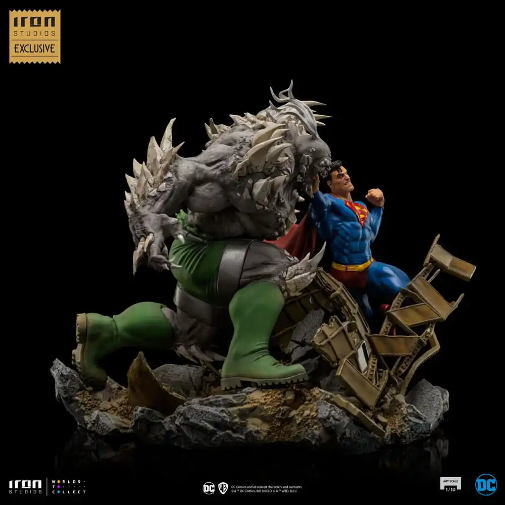 Statuie Scară de Artă BDS 1/10 Superman vs Doomsday heo EU Exclusive 30 cm poza produsului