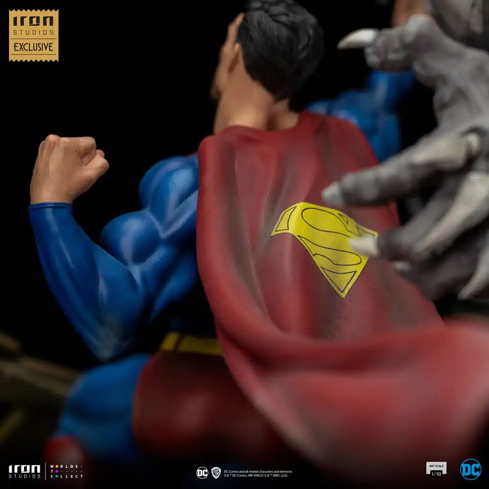 Statuie Scară de Artă BDS 1/10 Superman vs Doomsday heo EU Exclusive 30 cm poza produsului