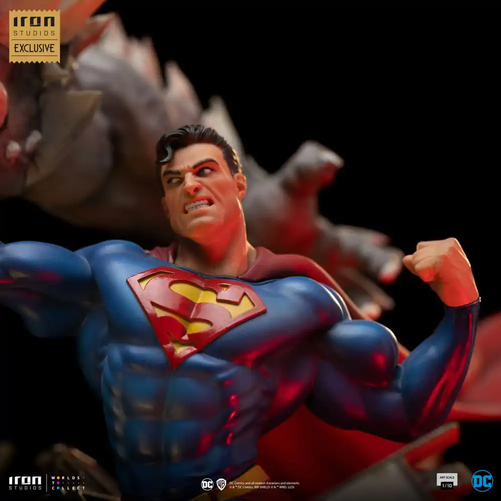 Statuie Scară de Artă BDS 1/10 Superman vs Doomsday heo EU Exclusive 30 cm poza produsului