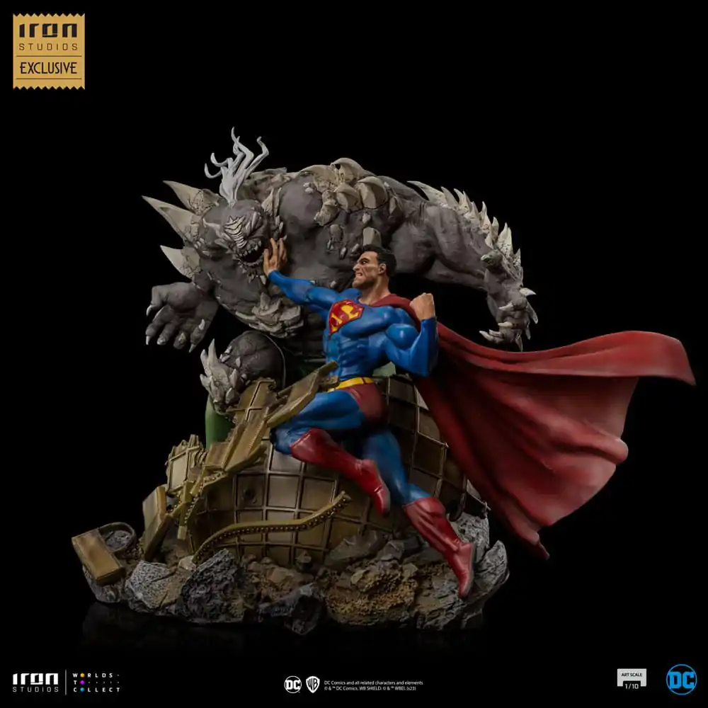 Statuie Scară de Artă BDS 1/10 Superman vs Doomsday heo EU Exclusive 30 cm poza produsului