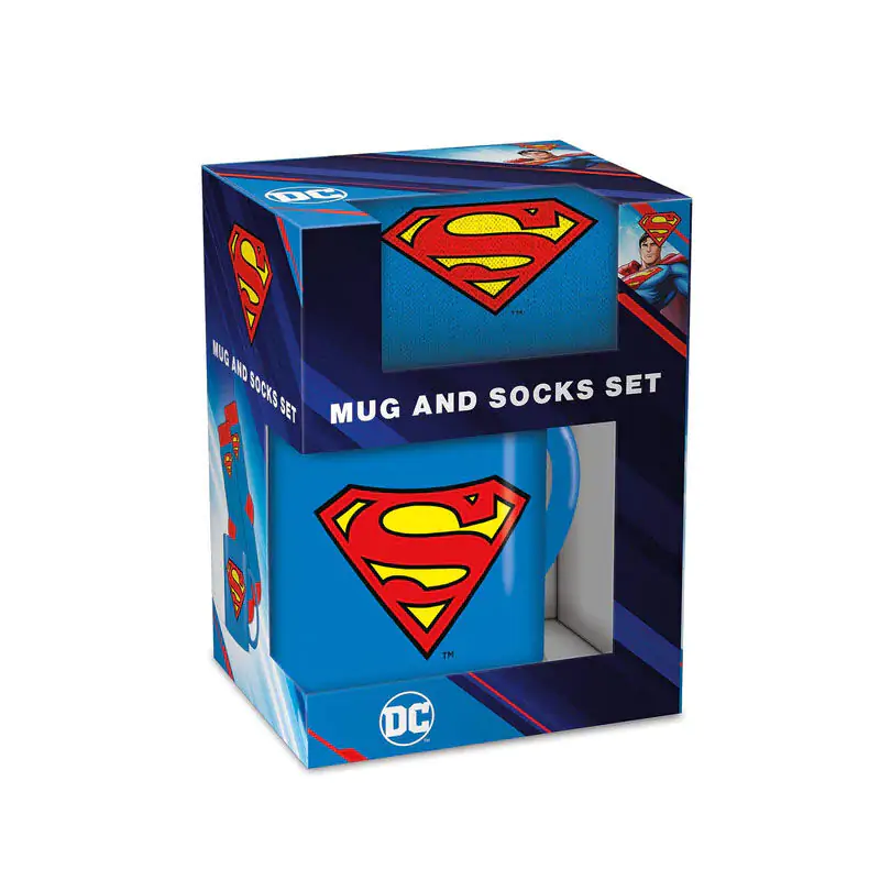 DC Comics Cană & Set șosete Superman poza produsului