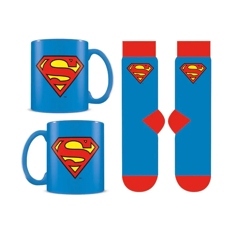 DC Comics Cană & Set șosete Superman poza produsului