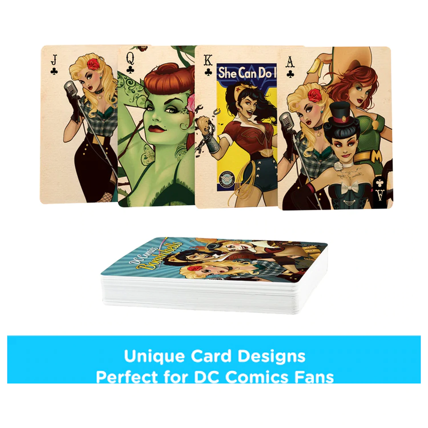 DC Comics Bombshells Carti de Joc poza produsului