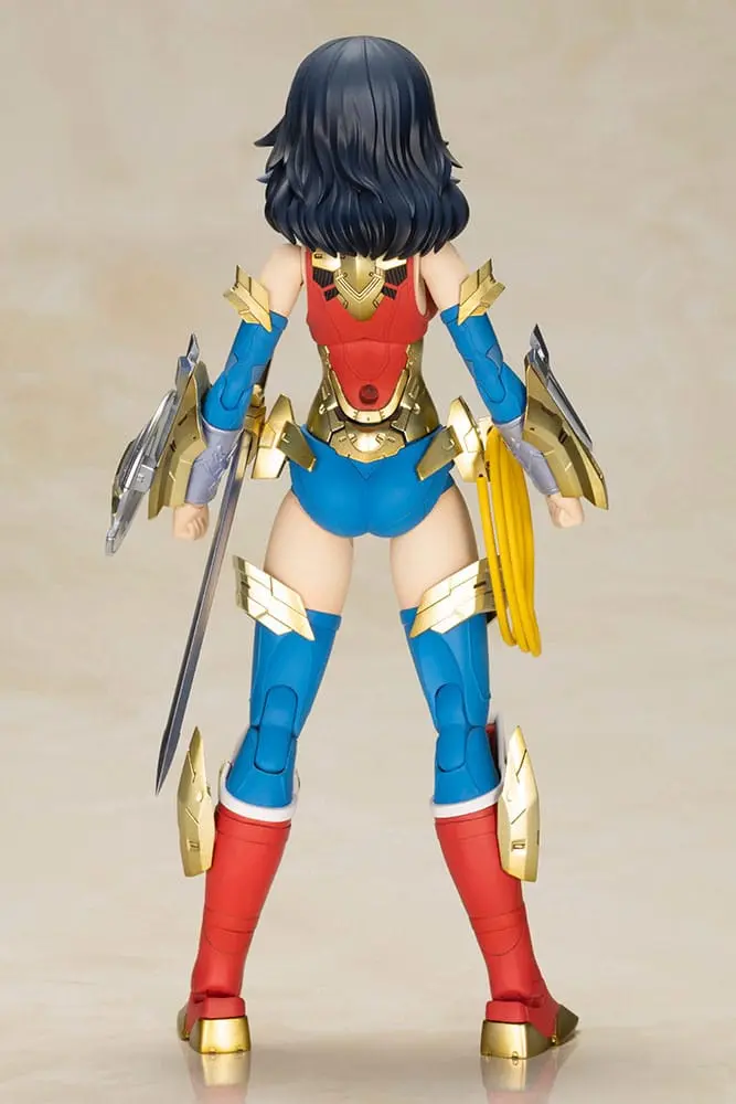 DC Comics Cross Frame Girl Plastic Model Kit Wonder Woman Humikane Shimada Ver. 16 cm poza produsului