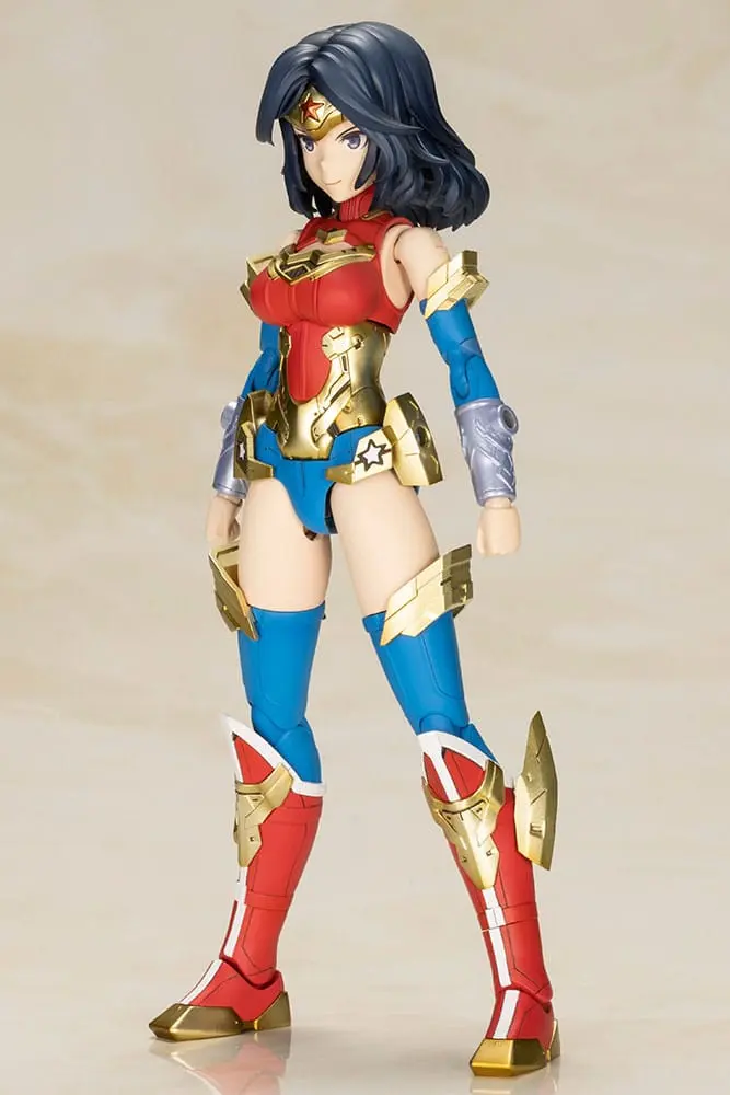 DC Comics Cross Frame Girl Plastic Model Kit Wonder Woman Humikane Shimada Ver. 16 cm poza produsului