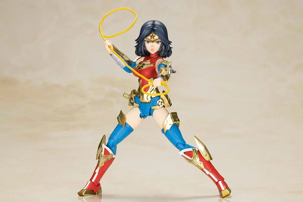 DC Comics Cross Frame Girl Plastic Model Kit Wonder Woman Humikane Shimada Ver. 16 cm poza produsului