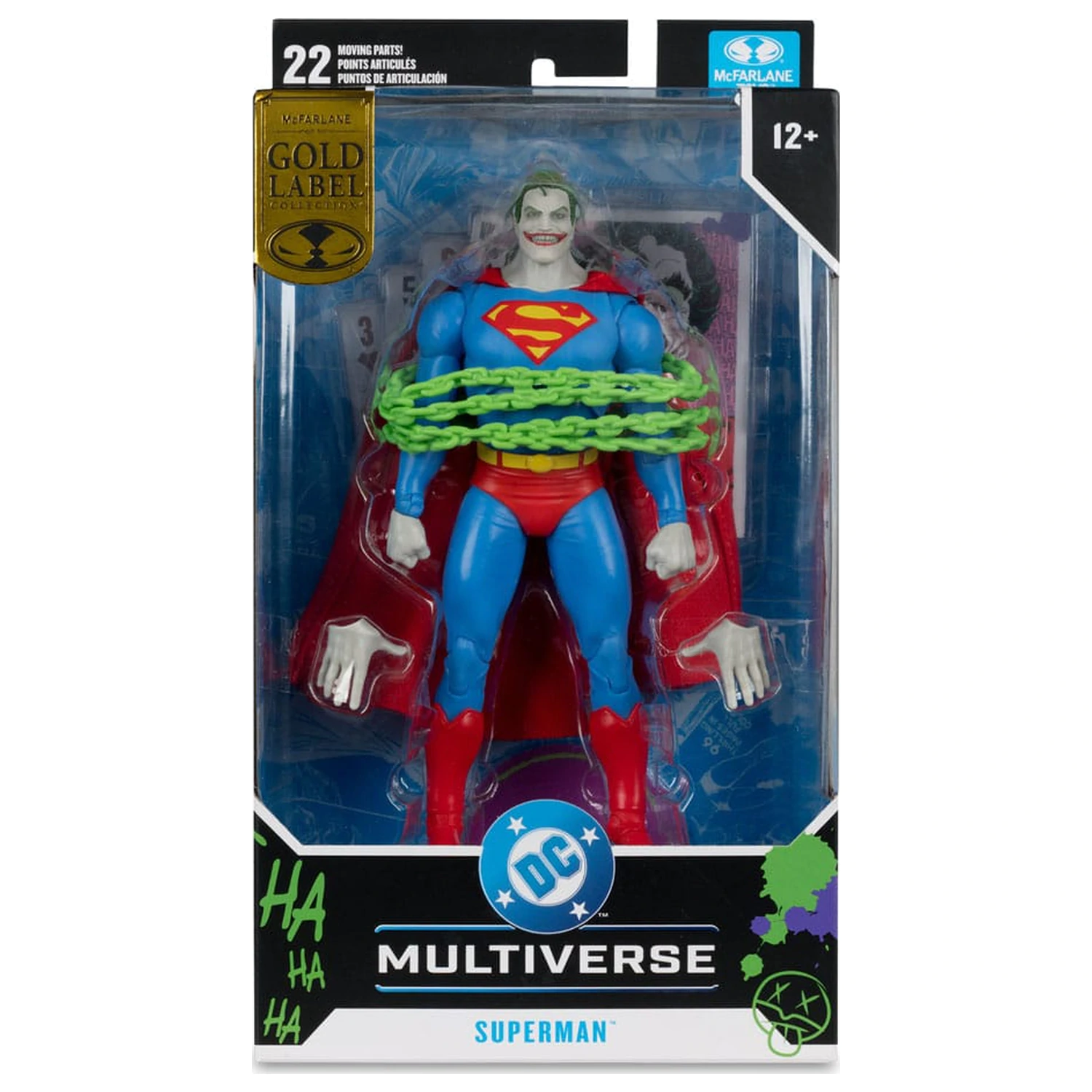DC Comics DC Multiverse Figurina de acțiune Superman (Superman #9) (Jokerized) (Gold Label) 18 cm poza produsului