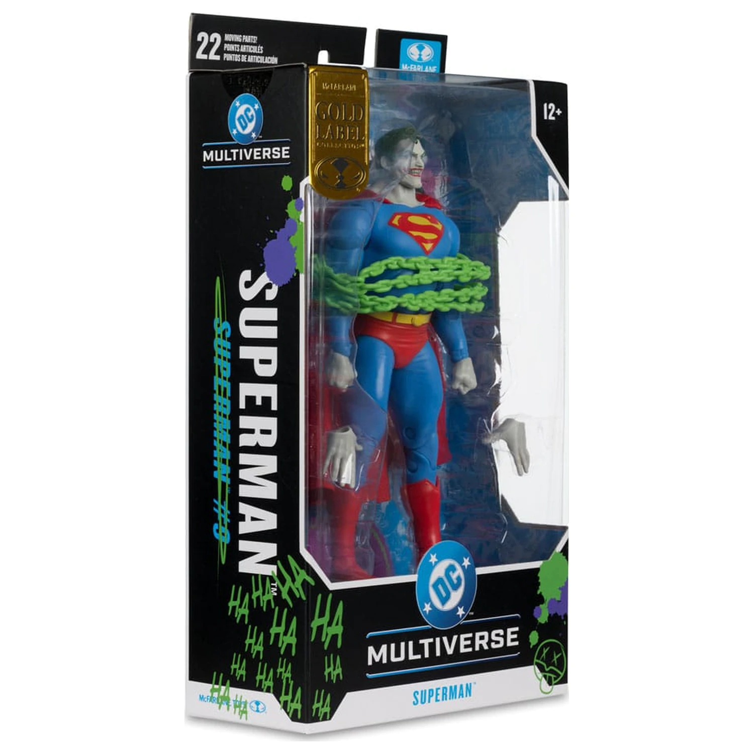 DC Comics DC Multiverse Figurina de acțiune Superman (Superman #9) (Jokerized) (Gold Label) 18 cm poza produsului