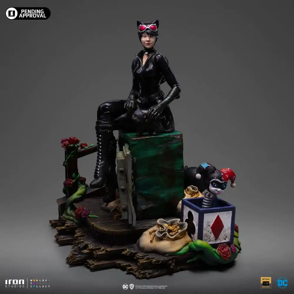 DC Comics Statuie Art Scale Deluxe 1/10 Catwoman (Gotham City Sirens) 21 cm poza produsului