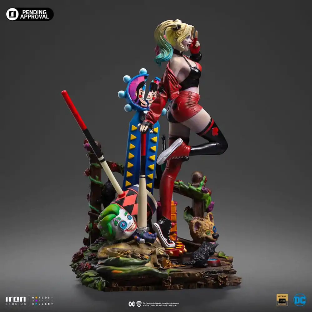 Statuie artistică de lux DC Comics 1/10 Harley Quinn (Gotham City Sirens) 22 cm poza produsului