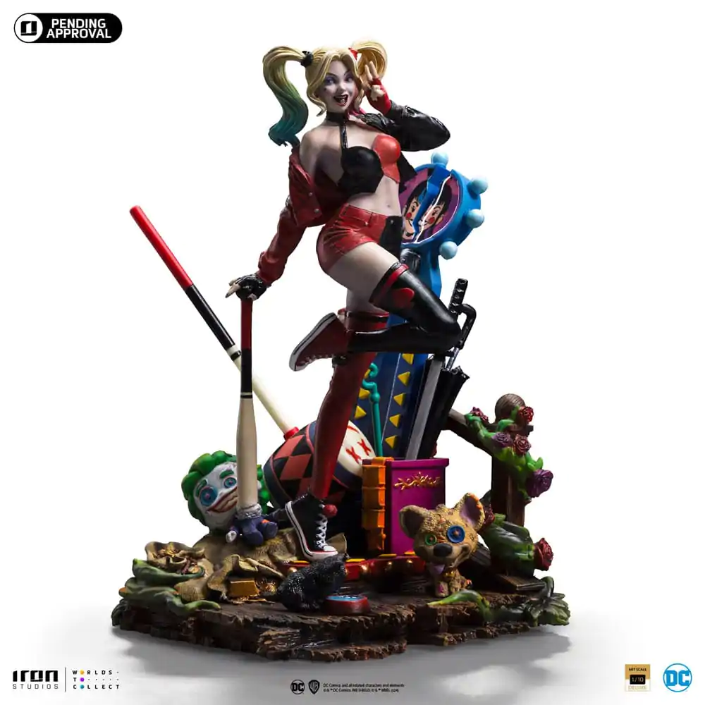 Statuie artistică de lux DC Comics 1/10 Harley Quinn (Gotham City Sirens) 22 cm poza produsului