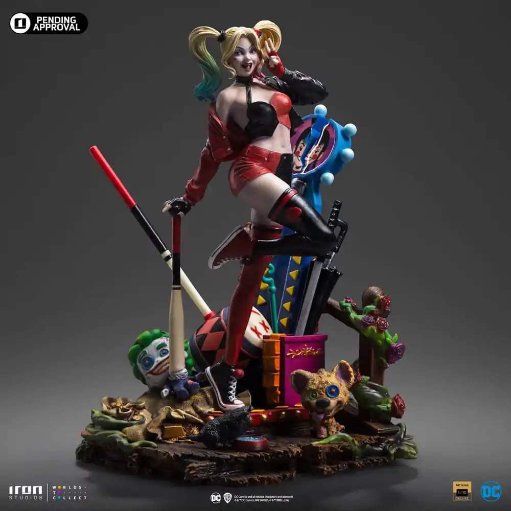 Statuie artistică de lux DC Comics 1/10 Harley Quinn (Gotham City Sirens) 22 cm poza produsului